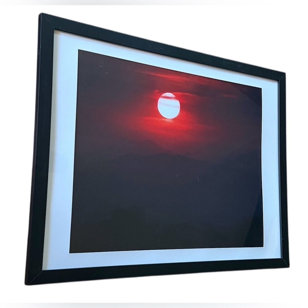 Colorado Sunset, Photography Print, Framed 19.5x25.5”